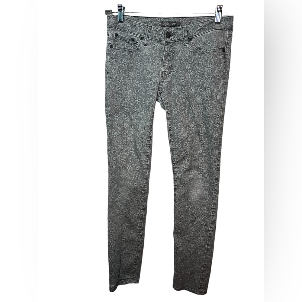 Prana Patterned Skinny Jeans